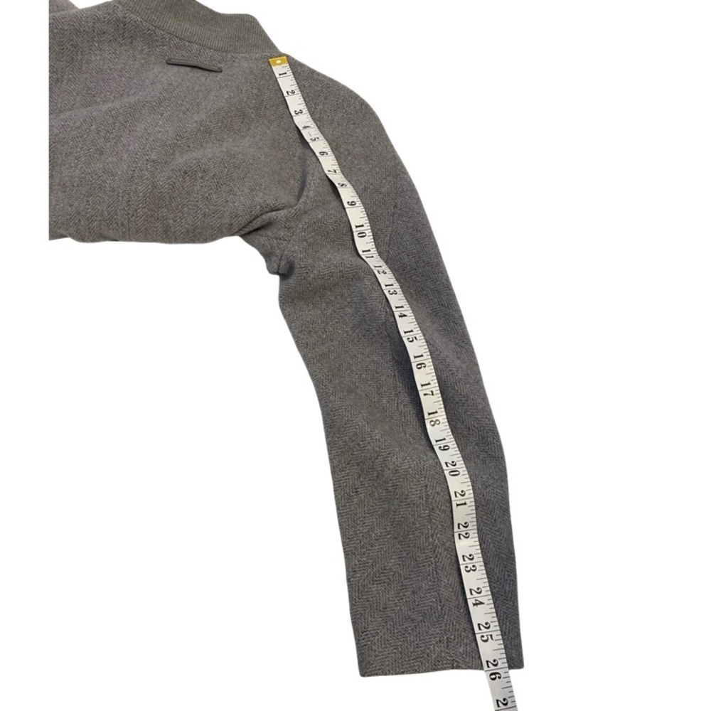 Izzat Baba Elegant Women's Gray Lightweight Coat Pit 21 L23 - Picture 13 of 15
